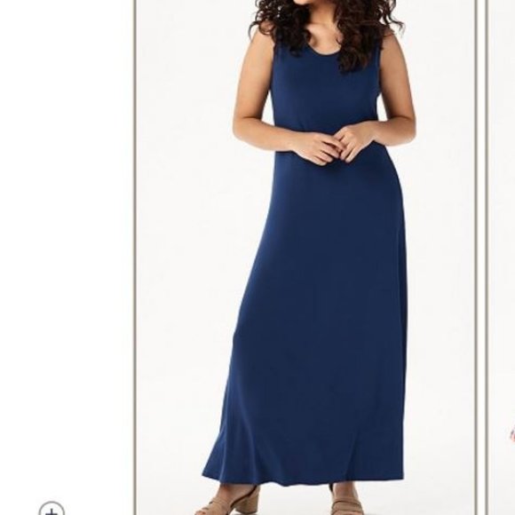 Attitudes by Renee Dresses & Skirts - Attitudes by Renee Petite Como Jersey Maxi Dress